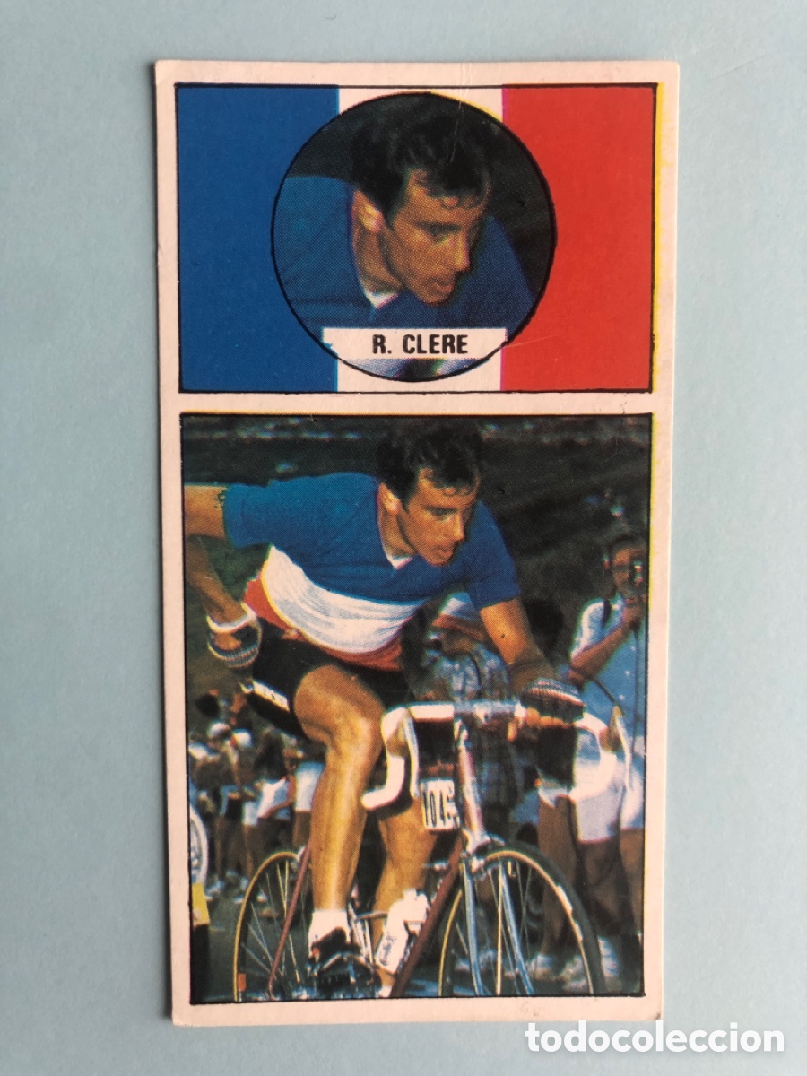 Collectionnisme sportif: Cromo Regis Clere 52 Ases del Pedal Merchante Sin Pegar 1987 87