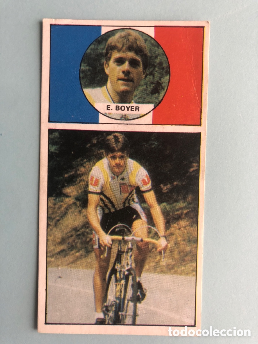 Coleccionismo deportivo: Cromo Eric Boyer 62 Ases del Pedal Merchante Sin Pegar 1987 87