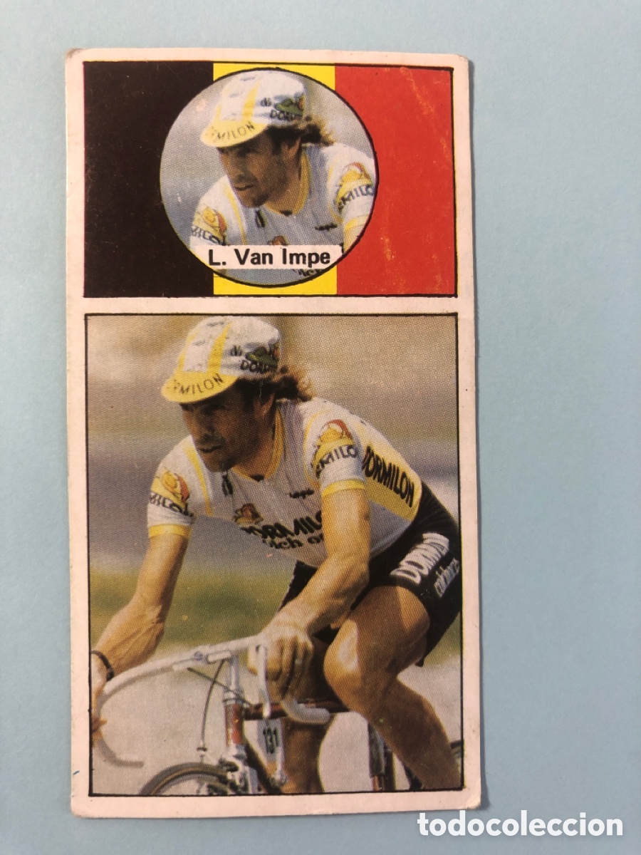 Coleccionismo deportivo: Cromo Lucien Van Impe 116 Ases del Pedal Merchante Sin Pegar 1987 87