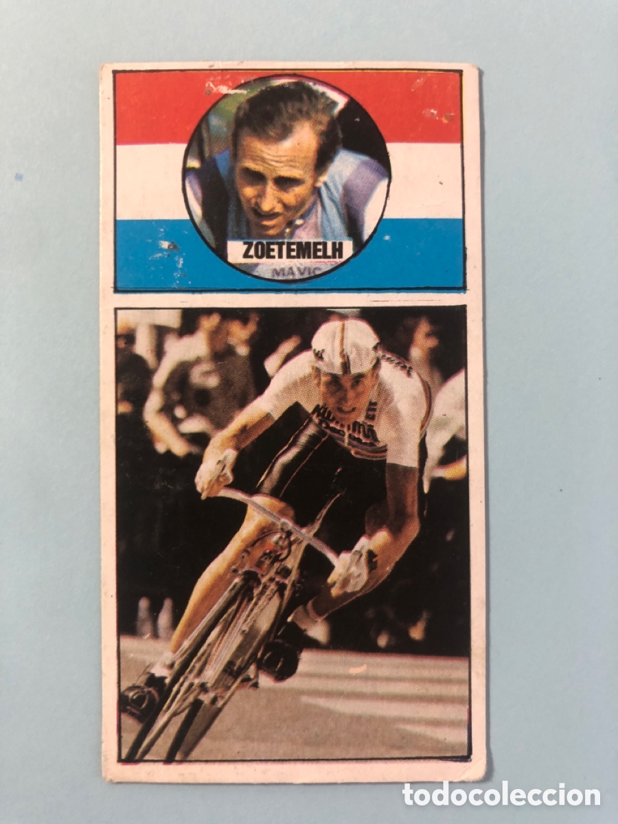Sports collectibles: Cromo Joop Zoetemelk 115 Ases del Pedal Merchante 1987 87