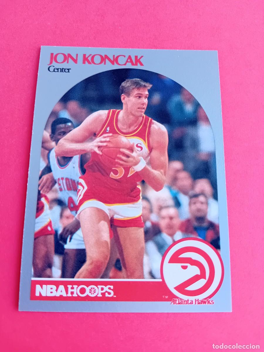 Coleccionismo deportivo: Card 28 Jon Koncak NBA Hoops 1990-91