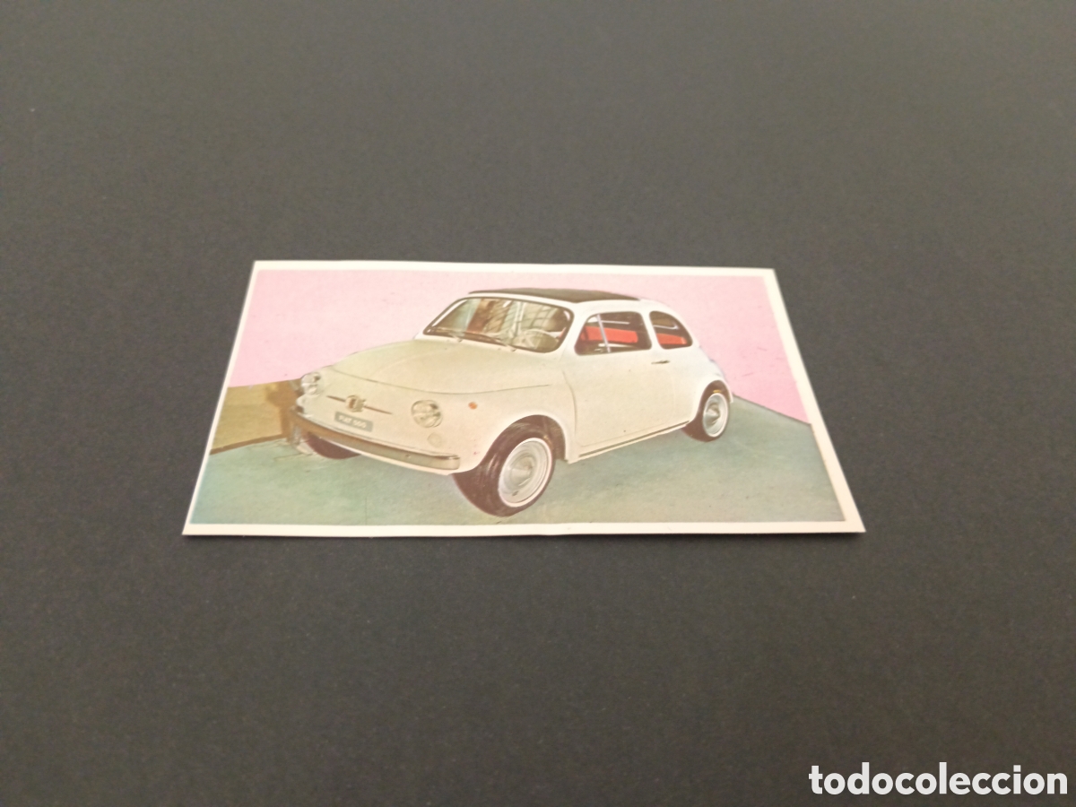 Coleccionismo deportivo: 1967 FIAT 500 N&deg; 55 BRUGUERA DESPEGADO