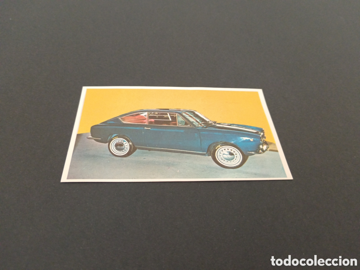 Coleccionismo deportivo: 1967 FIAT 850 COUP&Eacute; N&deg; 56 BRUGUERA DESPEGADO