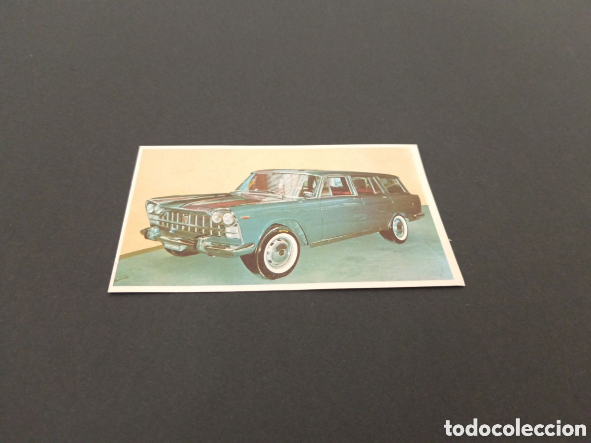 Coleccionismo deportivo: 1967 FIAT 2500 N&deg; 62 BRUGUERA DESPEGADO