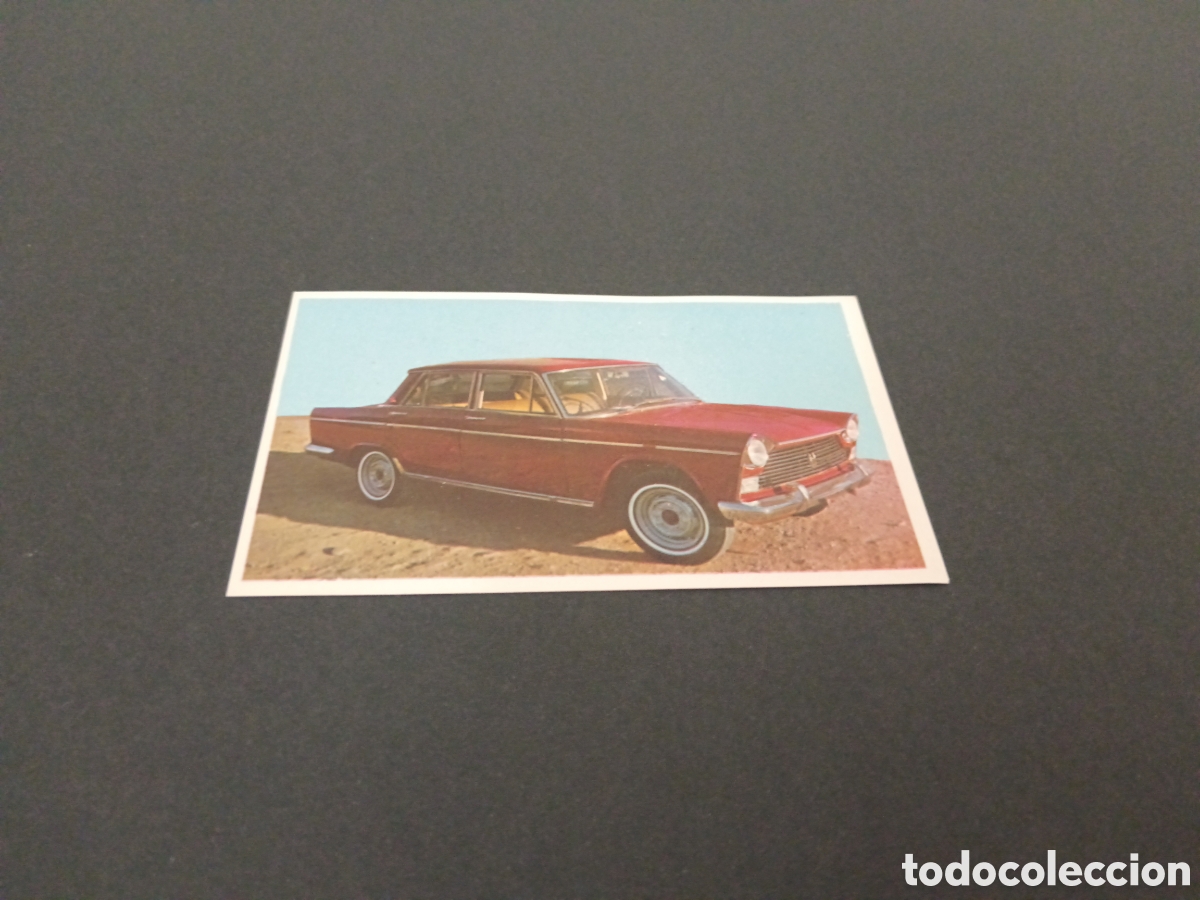Coleccionismo deportivo: 1967 SEAT 1500 N&deg; 182 BRUGUERA DESPEGADO