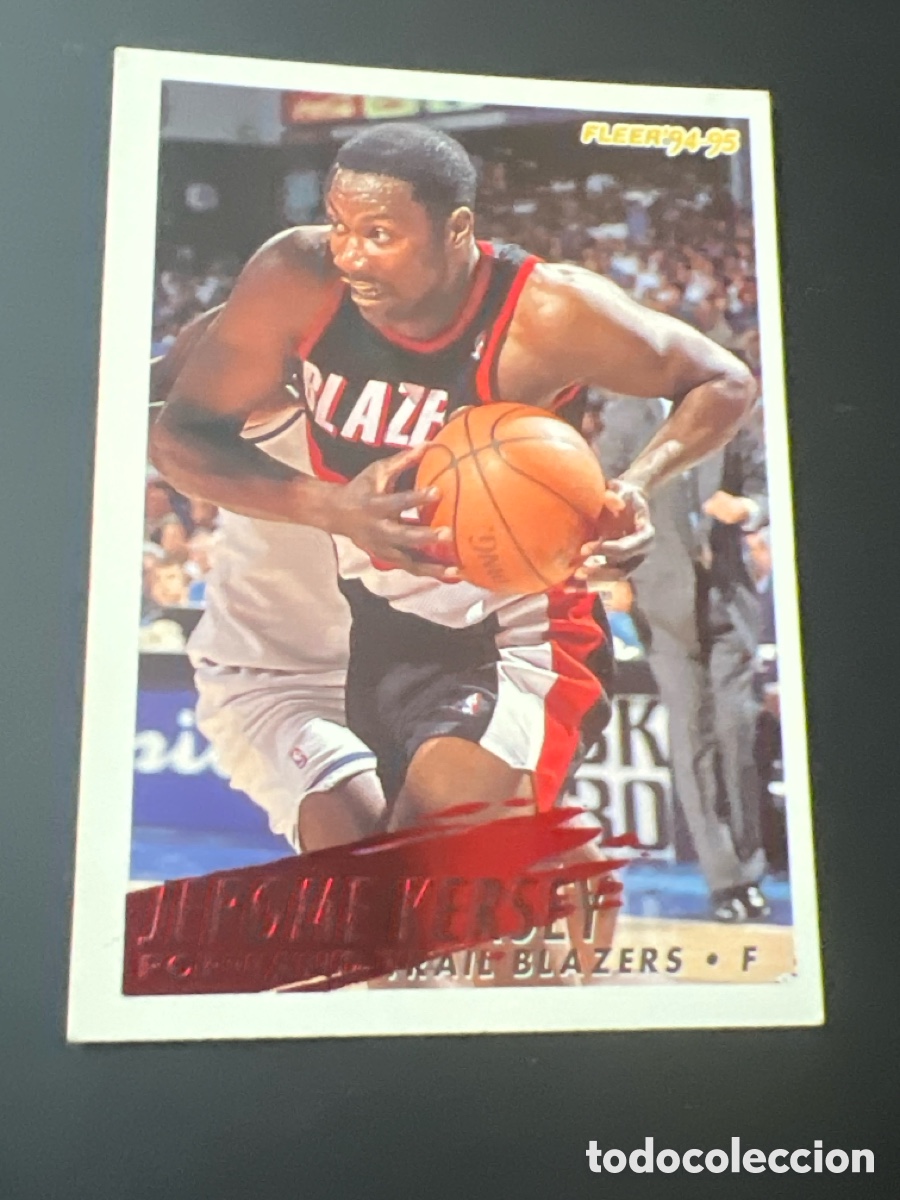 Colecionismo desportivo: C5393. Carte Fleer 1994/95 - Jerome Kersey - N&deg;190