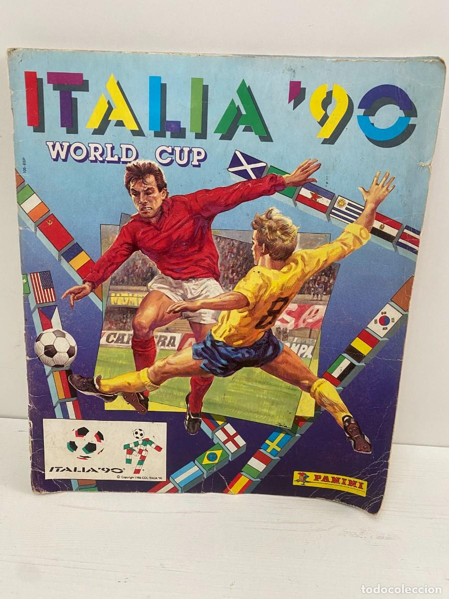 Sports collectibles: ALBUM DE CROMOS MUNDIAL DE ITALIA90 PANINI