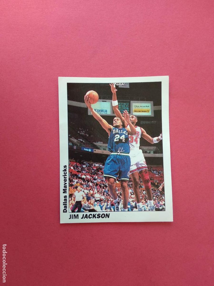 Collezionismo sportivo: SERVICE LINE ITALY AMERICAN PRO BASKETBALL USA NBA 94 95 1994 1995 DALLAS N&ordm; 139 JIM JACKSON