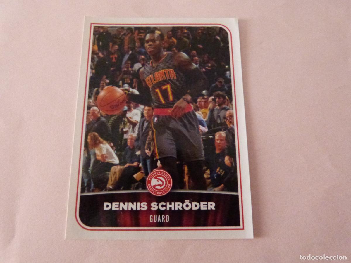 Collezionismo sportivo: CROMO BALONCESTO SCHRODER DE LOS ATLANTA HAWKS SIN PEGAR N&ordm; 10 LIGA NBA 2017-2018/17-18 PANINI