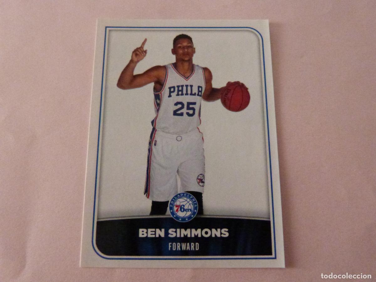 Coleccionismo deportivo: CROMO BALONCESTO SIMMONS PHILADELPHIA 76 ERS SIN PEGAR N&ordm; 152 LIGA NBA 2017-2018/17-18 PANINI