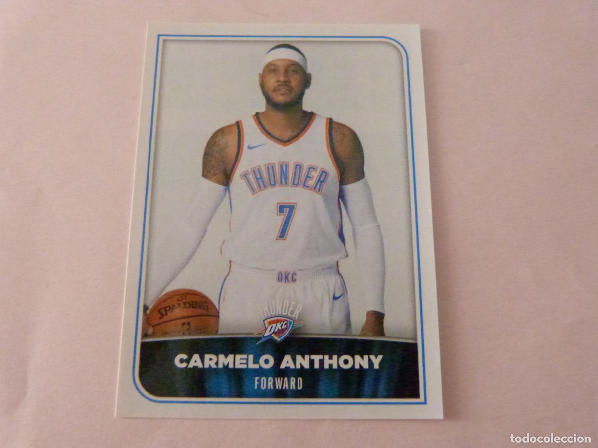Collezionismo sportivo: CROMO BALONCESTO ANTHONY OKLAHOMA CITY THUNDER SIN PEGAR N&ordm; 300 LIGA NBA 2017-2018/17-18 PANINI