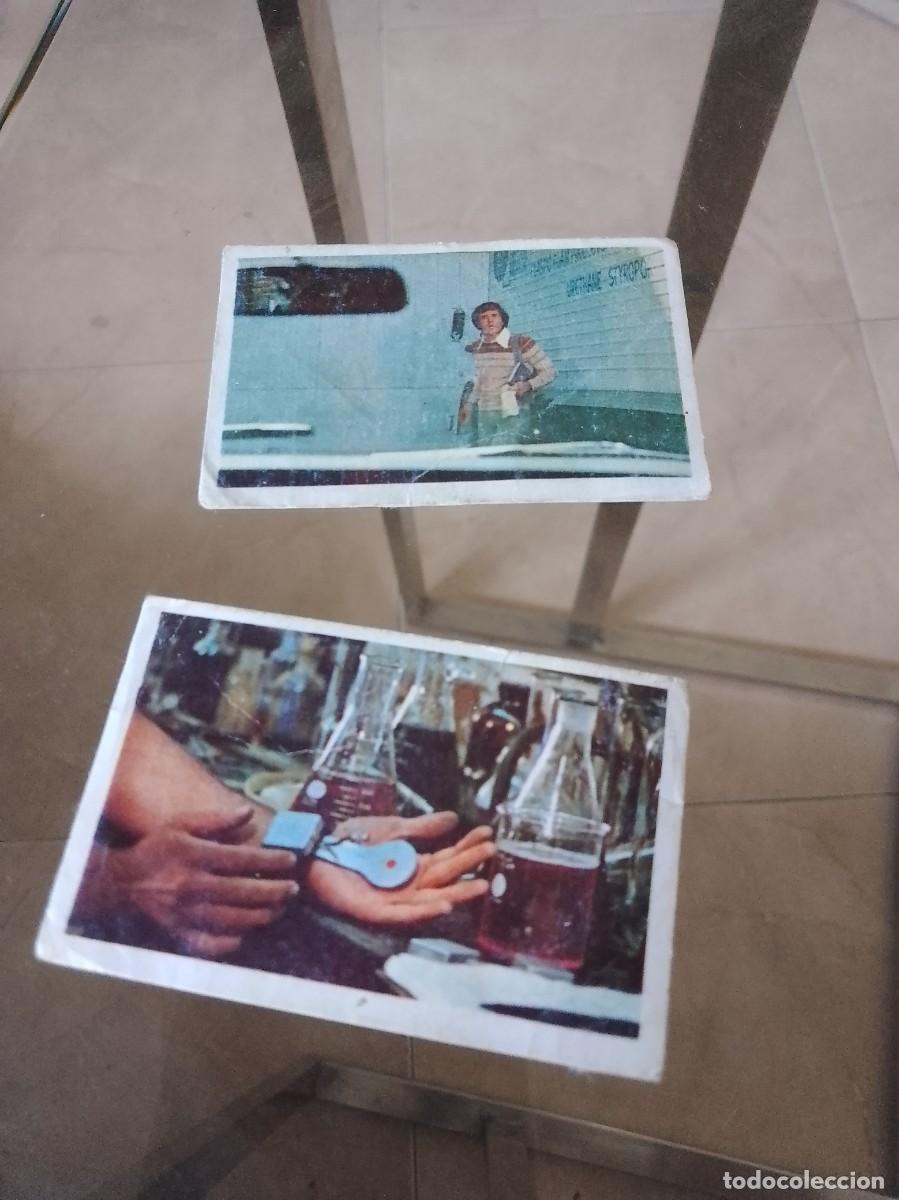 Sammelleidenschaft Sport: 2 Cromos Spider man 1978,n 33 y 98,ver fotos antes