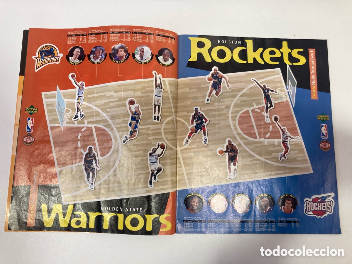 album completo basketball sticker 1997 - 1998 n - Buy Collectible 