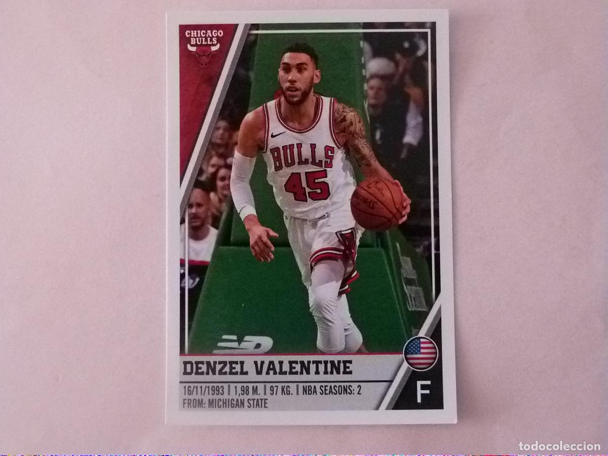 Collezionismo sportivo: CROMO BALONCESTO DENZEL VALENTINE CHICAGO BULLS SIN PEGAR N&ordm; 81 LIGA NBA 2018-2019/18-19 PANINI