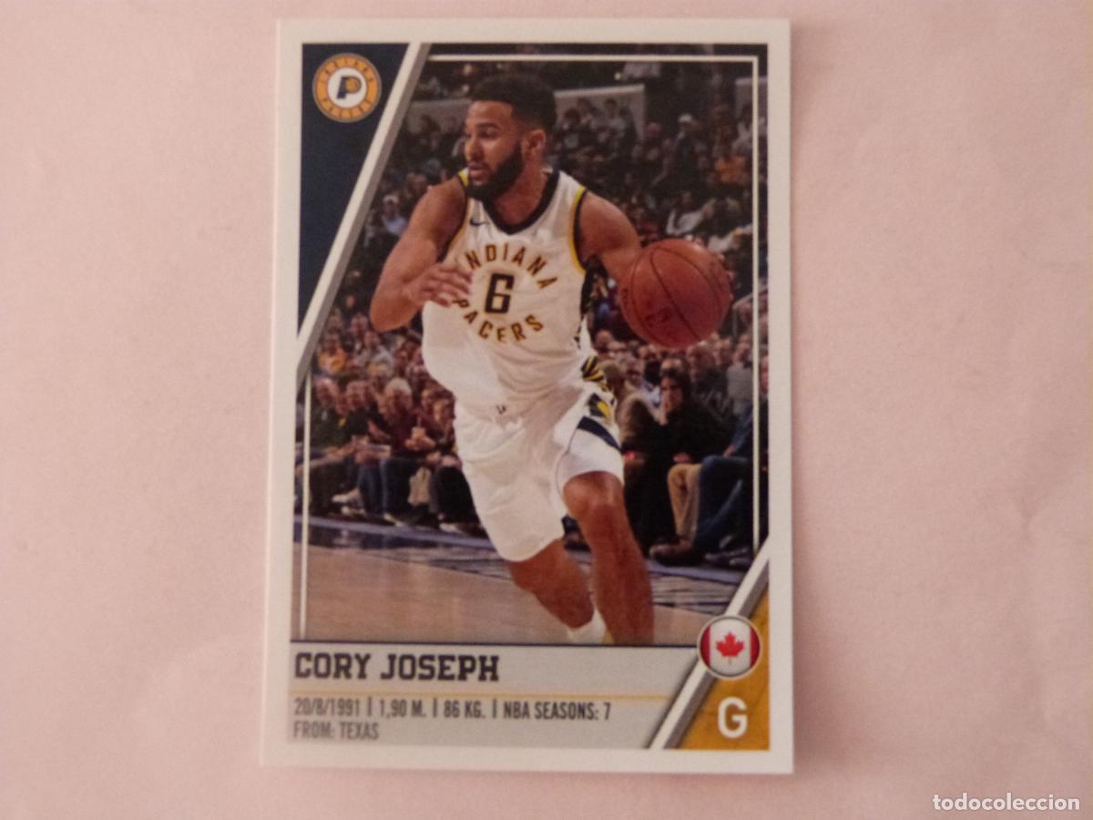 Colecionismo desportivo: CROMO BALONCESTO CORY JOSEPH INDIANA PACERS SIN PEGAR N&ordm; 119 LIGA NBA 2018-2019/18-19 PANINI