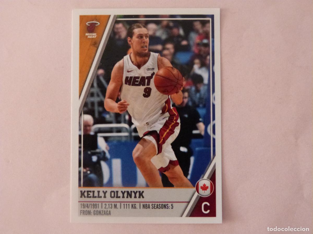 Colecionismo desportivo: CROMO BALONCESTO KELLY OLYNYK DE LOS MIAMI HEAT SIN PEGAR N&ordm; 131 LIGA NBA 2018-2019/18-19 PANINI