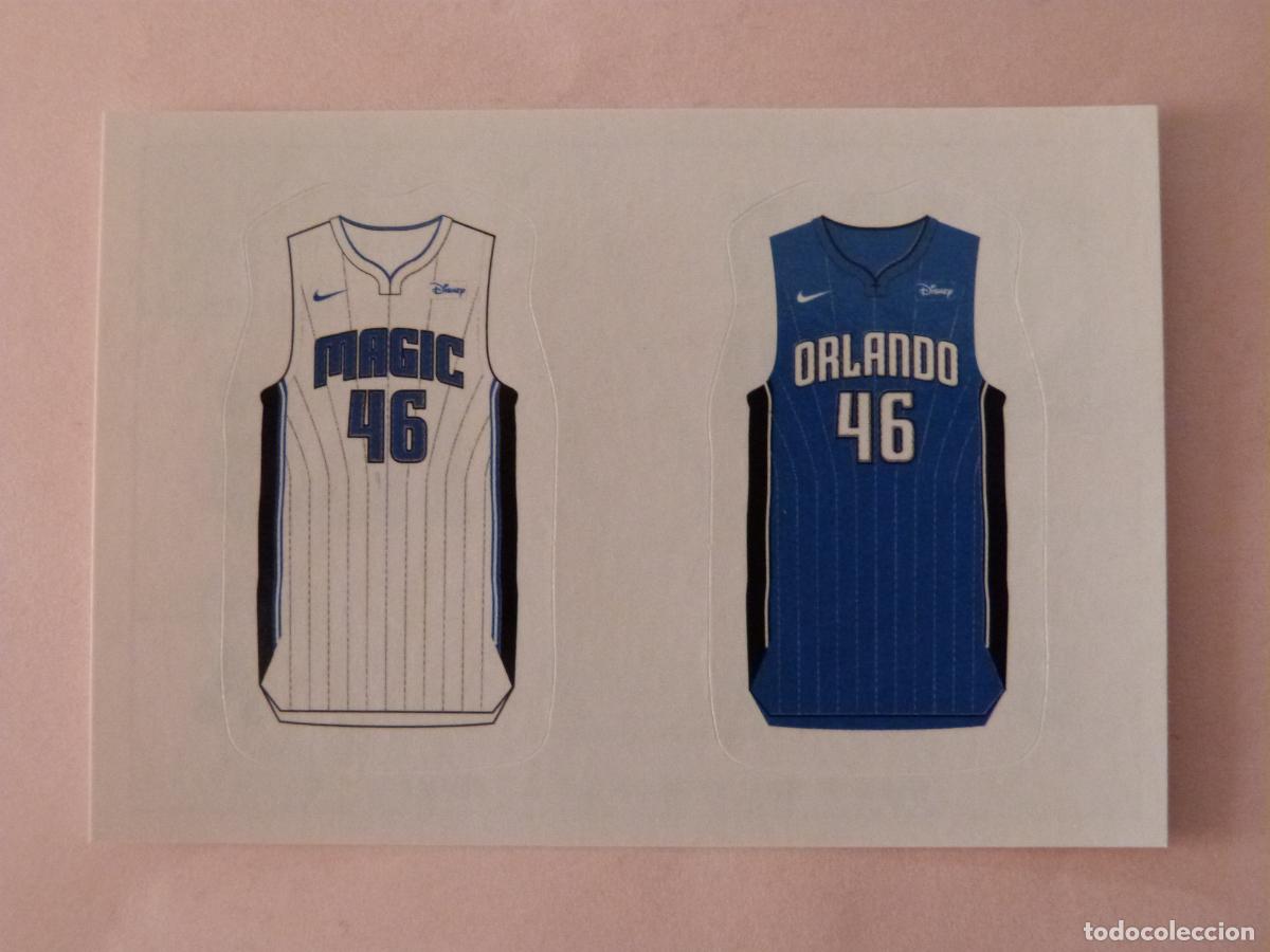 Colecionismo desportivo: CROMO BALONCESTO CAMISETA DEL ORLANDO MAGIC SIN PEGAR N&ordm; 165 LIGA NBA 2018-2019/18-19 PANINI