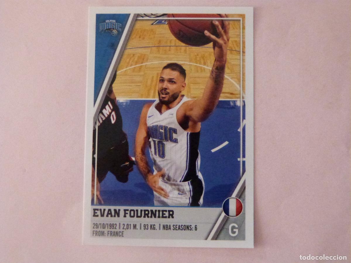Colecionismo desportivo: CROMO BALONCESTO EVAN FOURNIER ORLANDO MAGIC SIN PEGAR N&ordm; 168 LIGA NBA 2018-2019/18-19 PANINI
