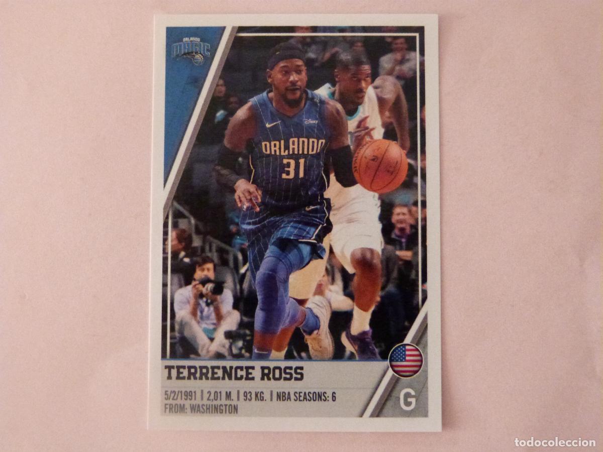 Colecionismo desportivo: CROMO BALONCESTO TERRENCE ROSS ORLANDO MAGIC SIN PEGAR N&ordm; 174 LIGA NBA 2018-2019/18-19 PANINI