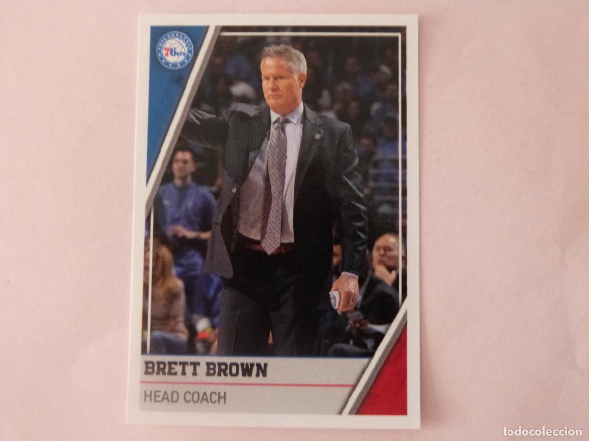 Colecionismo desportivo: CROMO BALONCESTO BRETT BROWN PHILADELPHIA 76ERS SIN PEGAR N&ordm; 189 LIGA NBA 2018-2019/18-19 PANINI
