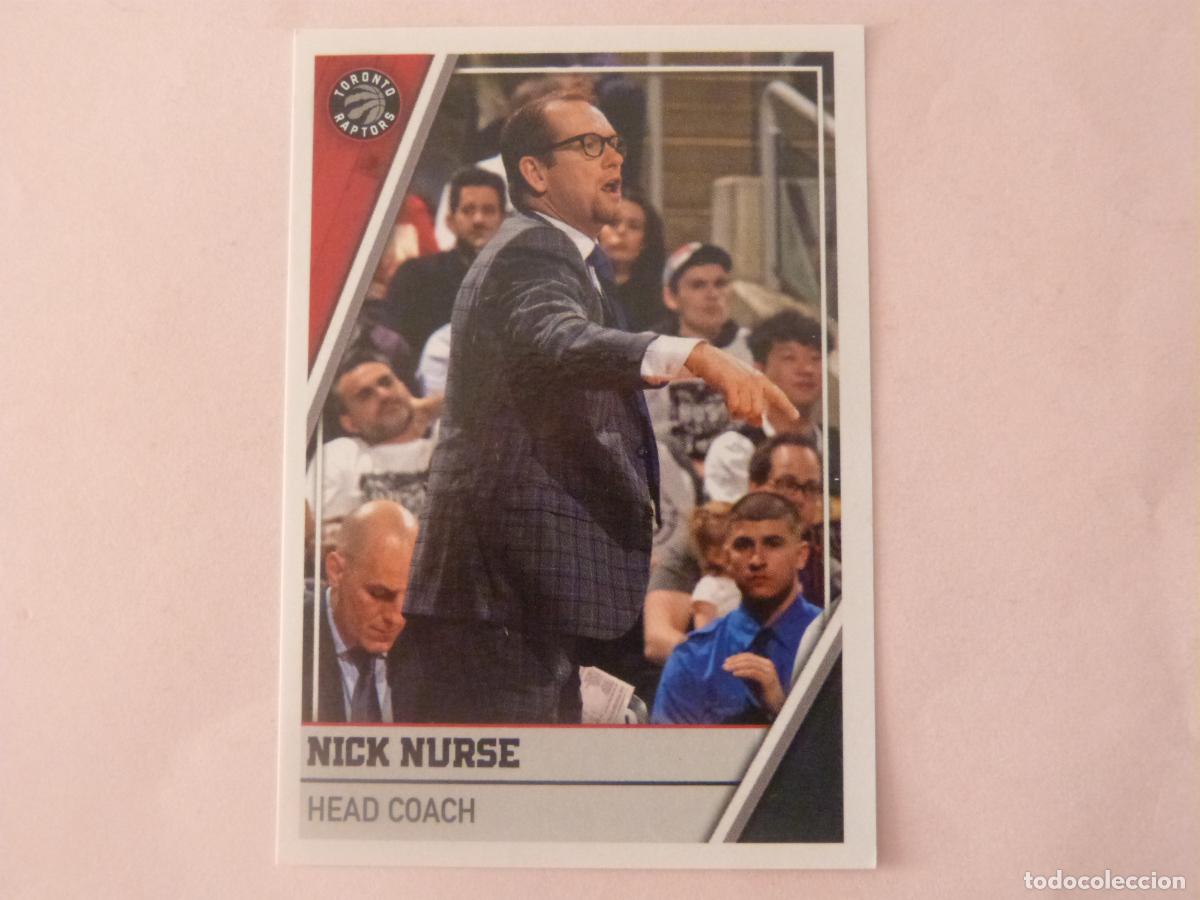 Colecionismo desportivo: CROMO BALONCESTO NICK NURSE TORONTO RAPTORS SIN PEGAR N&ordm; 202 LIGA NBA 2018-2019/18-19 PANINI