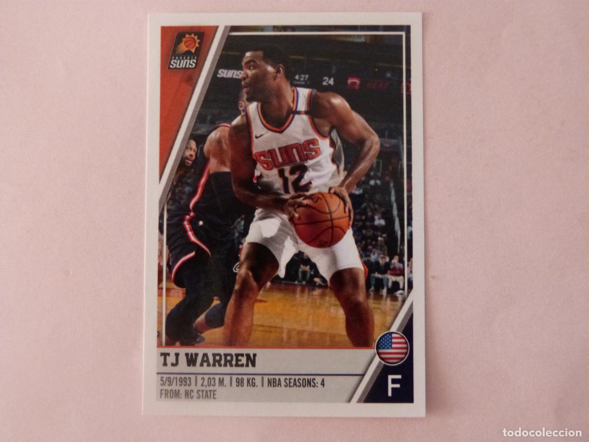 Sammelleidenschaft Sport: CROMO BALONCESTO TJ WARREN PHOENIX SUNS SIN PEGAR N&ordm; 350 LIGA NBA 2018-2019/18-19 PANINI