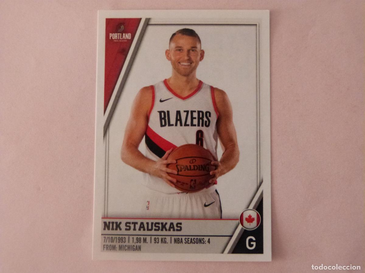 Sammelleidenschaft Sport: CROMO BALONCESTO STAUSKAS PORTLAND TRAIL BLAZZERS SIN PEGAR N&ordm; 369 LIGA NBA 2018-2019/18-19 PANINI