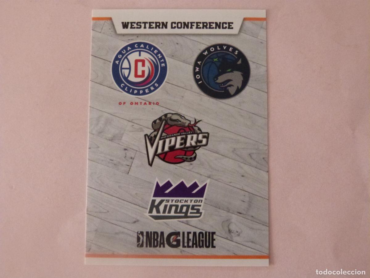 Sammelleidenschaft Sport: CROMO BALONCESTO EQUIPOS DE LA WESTERN CONFERENCE SIN PEGAR N&ordm; 438 LIGA NBA 2018-2019/18-19 PANINI