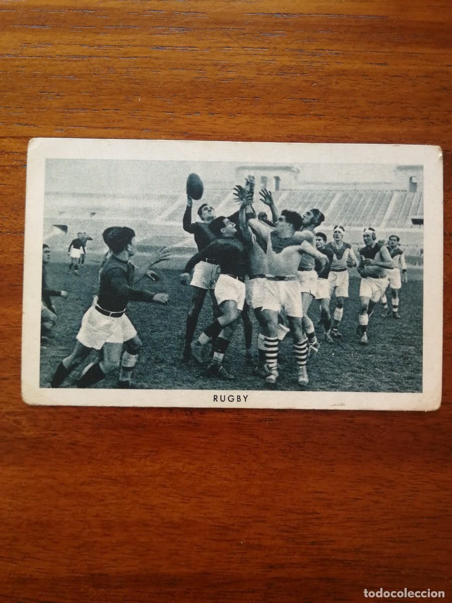 Coleccionismo deportivo: RUGBY ( TODOS LOS DEPORTES - 1920 s - Serie 2a. n&uacute;mero 16 ) - Buen Estado Sin Pegar