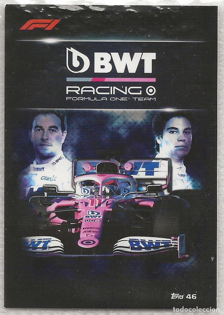 Coleccionismo deportivo: 46 Racing Point F1 Turbo Attax 2020