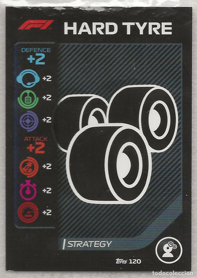 Coleccionismo deportivo: 120 Hard Tyre Strategy F1 Turbo Attax 2020