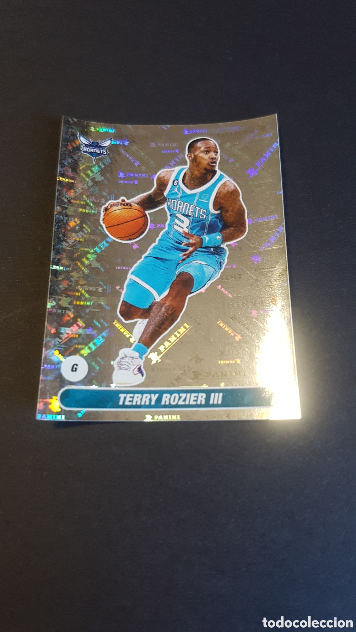 Coleccionismo deportivo: #140 TERRI ROZIER HORNETS PANINI NBA STICKER COLECTION 2023-24