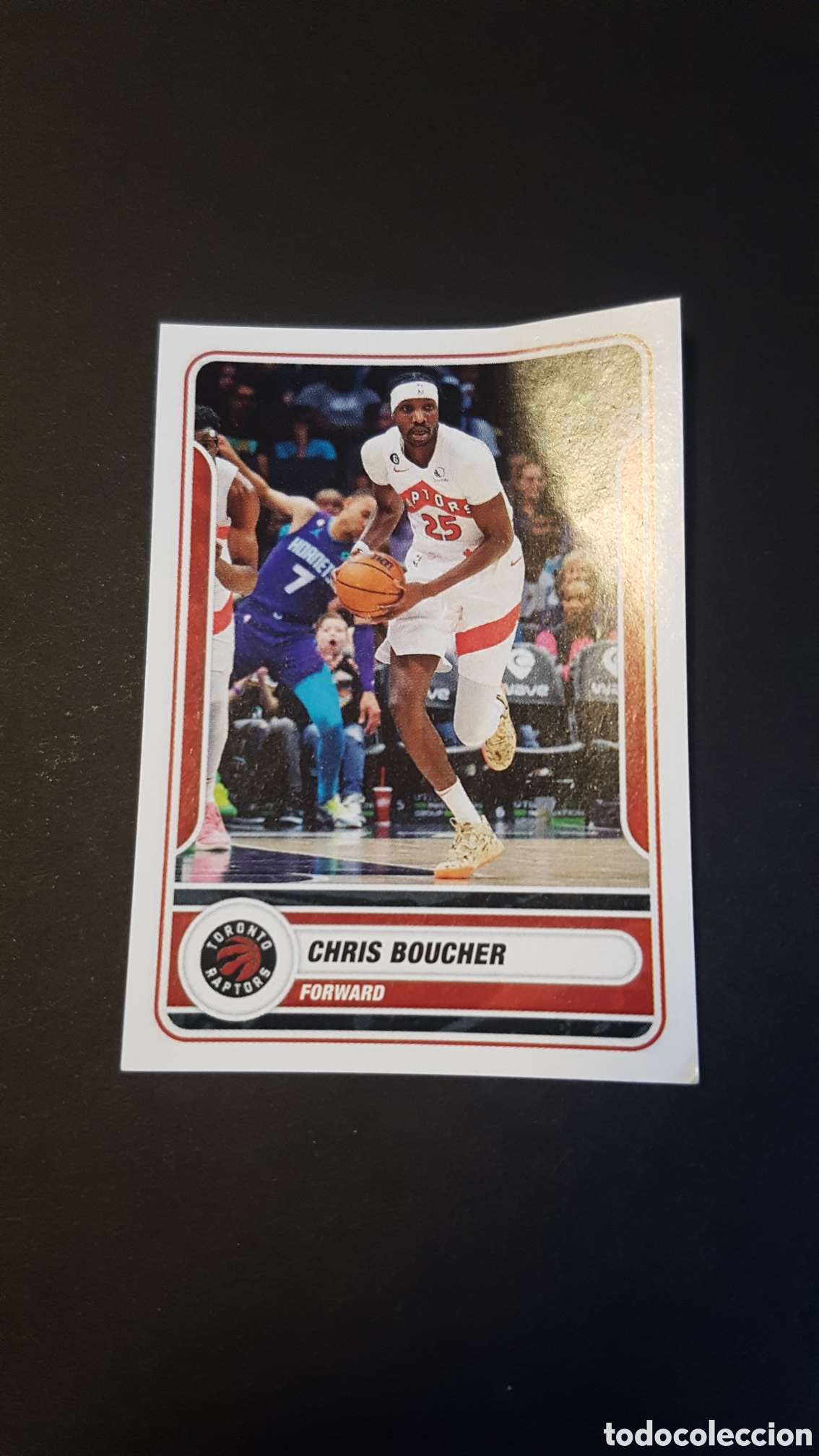 Coleccionismo deportivo: #279 CHRIS BOUCHER TORONTO RAPTORS PANINI NBA STICKER COLECTION 2023-24