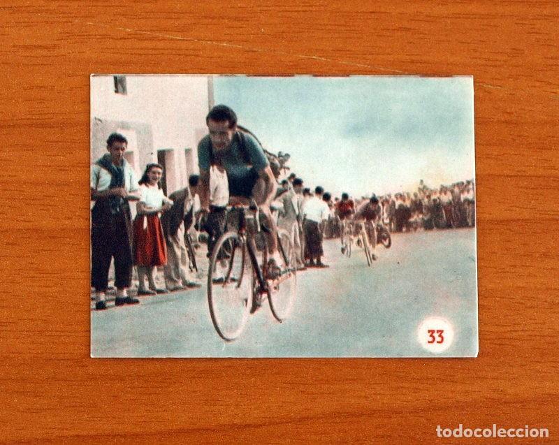 Coleccionismo deportivo: Ciclismo - 33 Senen Blanco - Editorial Fher 1953, Escenas deportivas - Nunca pegado