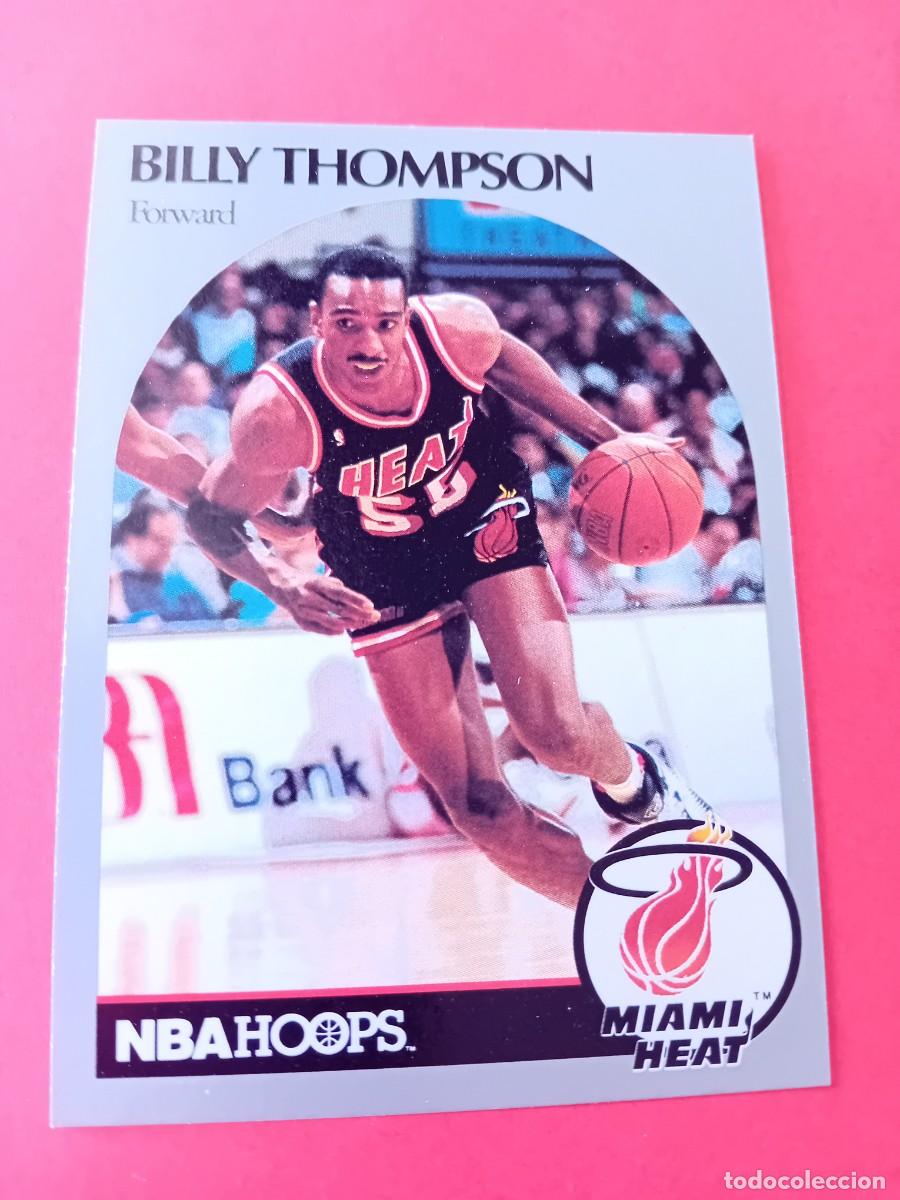 Coleccionismo deportivo: Card 172 Billy Thompson NBA Hoops 1990-91