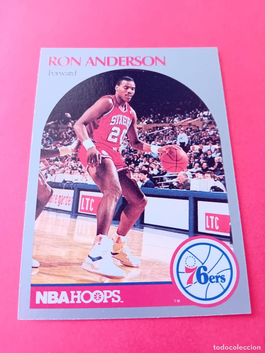 Coleccionismo deportivo: Card 224 Ron Anderson NBA Hoops 1990-91