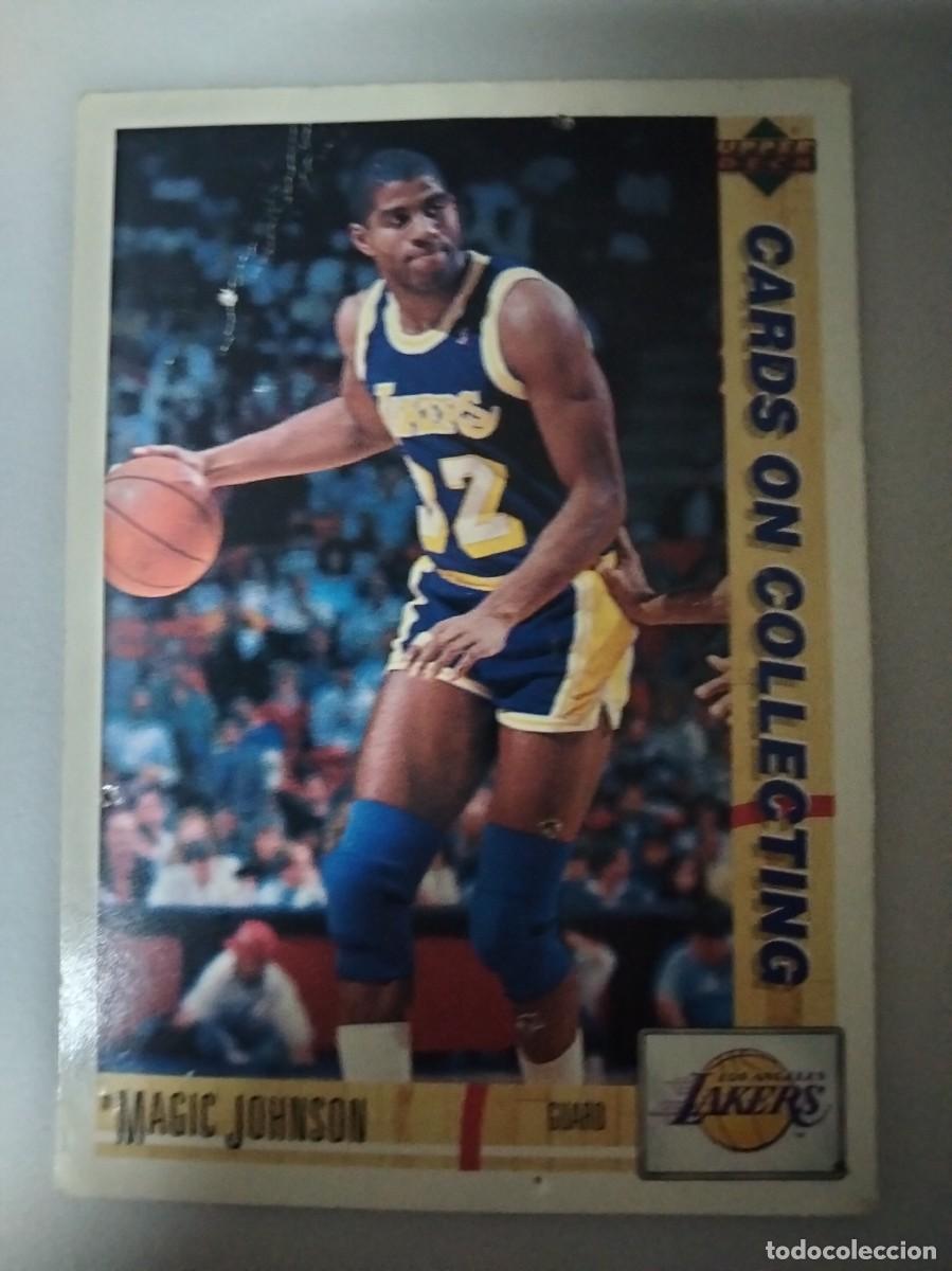 Coleccionismo deportivo: Cromo de Magic Johnson - Foto 1