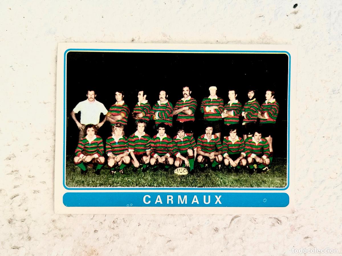 Coleccionismo deportivo: NUEVO!! RUGBY 76- N.162 CARMAUX - CROMO 1975/1976 75-SIN PEGAR ADHESIVO
