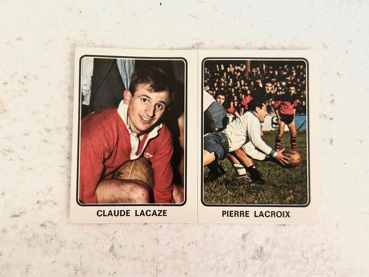 Coleccionismo deportivo: NUEVO!! RUGBY 76- N.232 B A - CROMO 1975/1976 75-SIN PEGAR ADHESIVO DOBLE