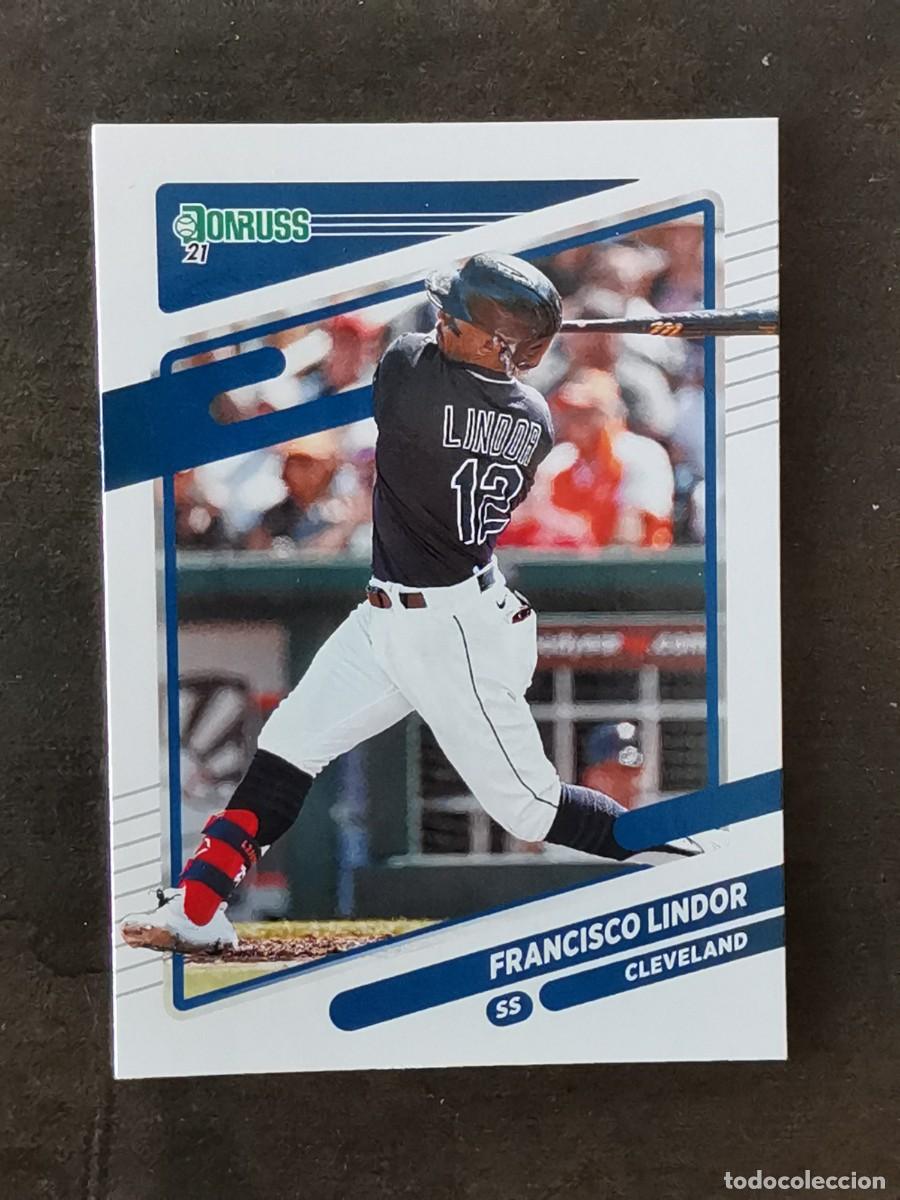 Sammelleidenschaft Sport: Panini Donruss 2021 #139 Francisco Lindor Cleveland Indians MLB Card