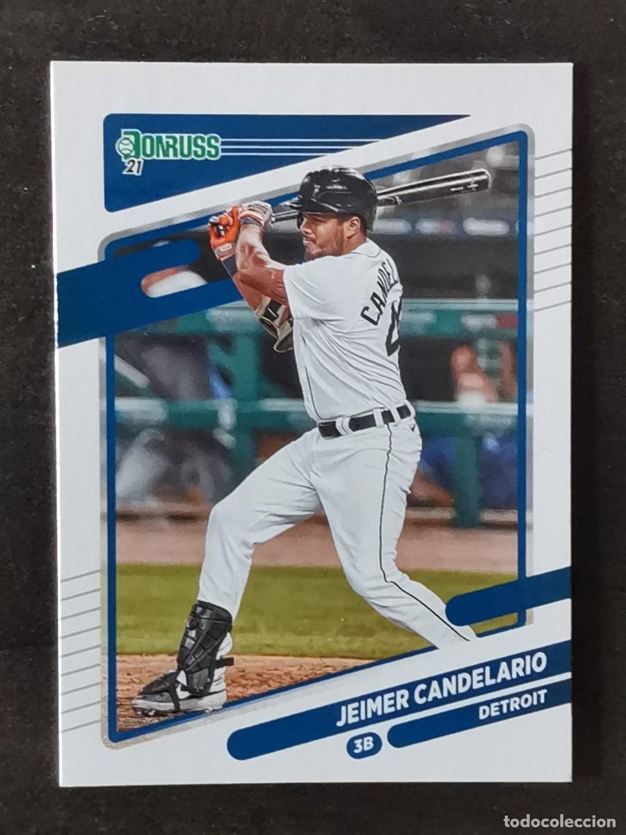 Coleccionismo deportivo: Panini Donruss 2021 #92 Jeimer Candelario Detroit Tigers MLB Card
