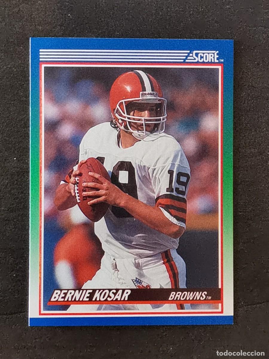 Coleccionismo deportivo: Score Football 1990 #60 Bernie Kosar Cleveland Browns NFL Card