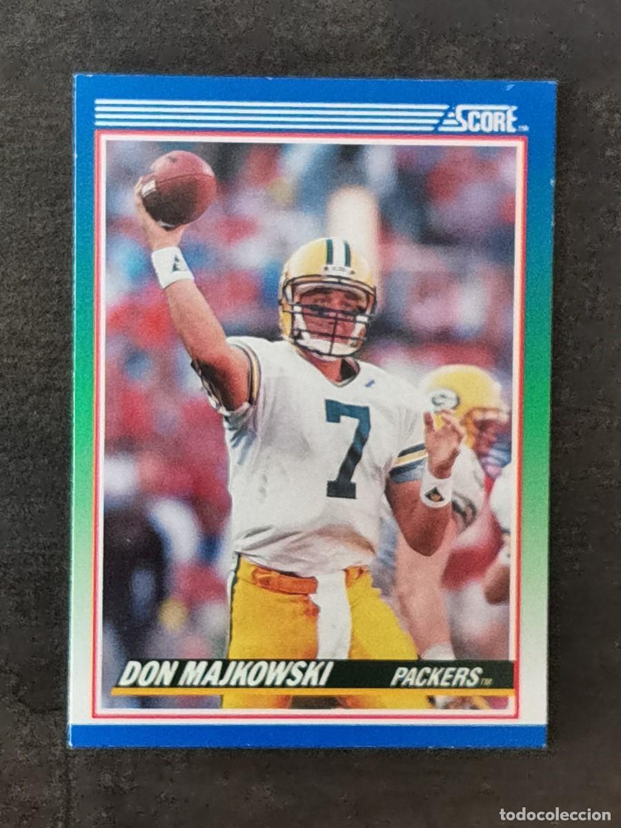 Sammelleidenschaft Sport: Score Football 1990 #15 Don Majkowski Green Bay Packers NFL Card