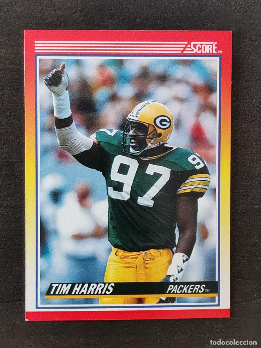 Sammelleidenschaft Sport: Score Football 1990 #265 Tim Harris Green Bay Packers NFL Card