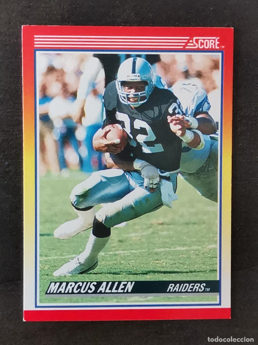 Sammelleidenschaft Sport: Score Football 1990 #230 Marcus Allen Los Angeles Raiders NFL Card