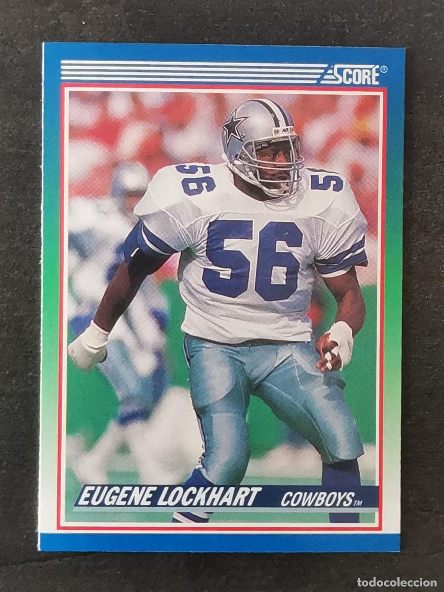 Sammelleidenschaft Sport: Score Football 1990 #402 Eugene Lockhart Dallas Cowboys NFL Card