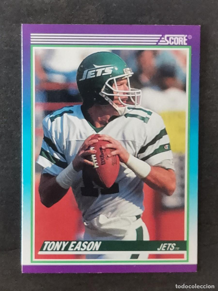 Sammelleidenschaft Sport: Score Football 1990 #527 Tony Eason New York Jets NFL Card
