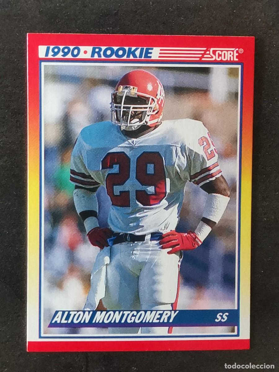Sammelleidenschaft Sport: Score Football 1990 Rookie Card #649 Alton Montgomery Denver Broncos NFL Card