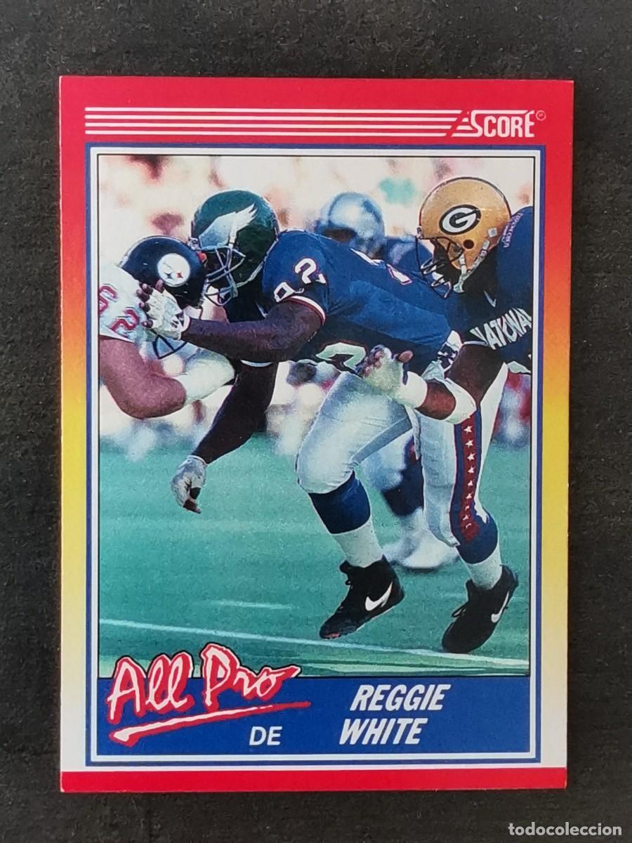 Sammelleidenschaft Sport: Score Football 1990 All Pro #574 Reggie White Philadelphia Eagles NFL Card