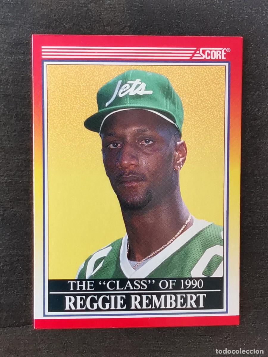 Sammelleidenschaft Sport: Score Football 1990 The Class of 1990 #610 Reggie Rembert New York Jets NFL Card